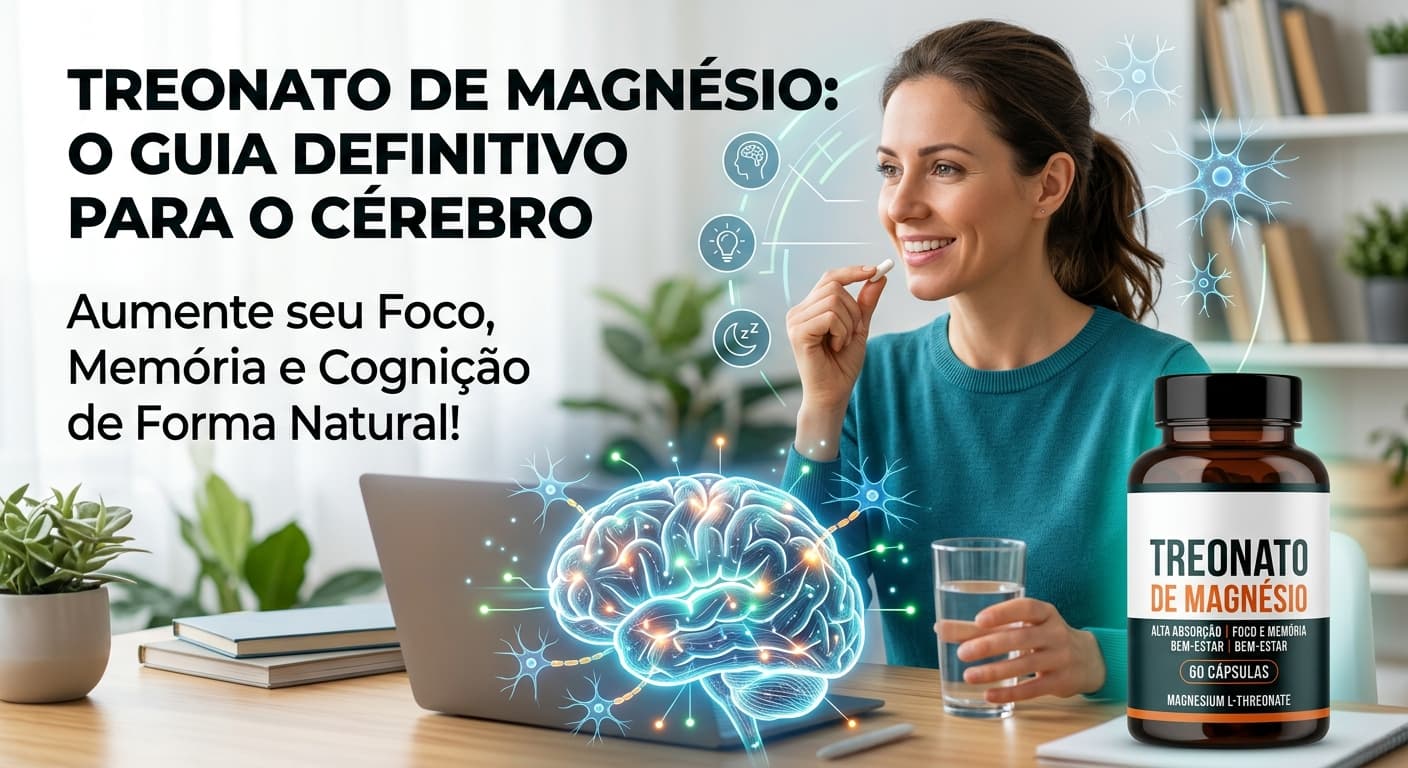Treonato de Magnésio: O magnésio para o cérebro
