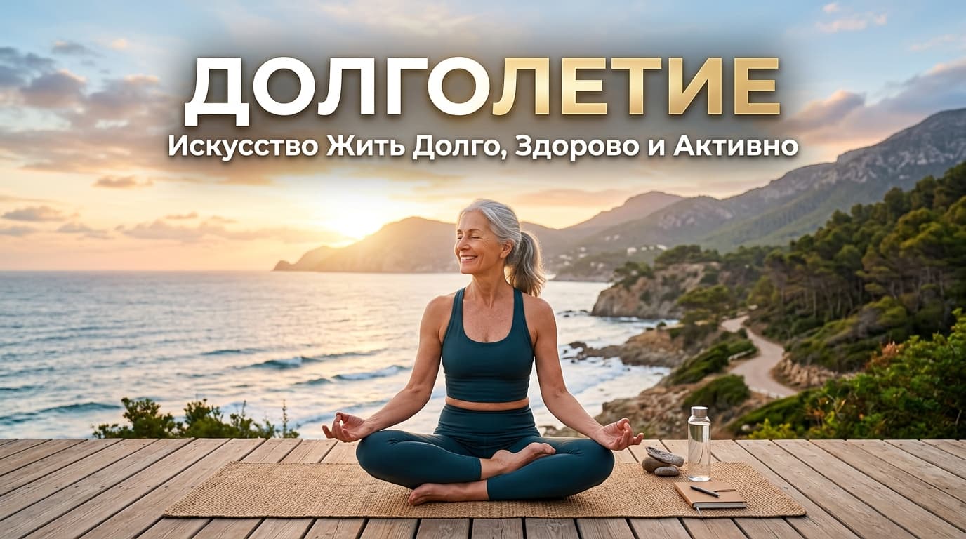 Долголетие: как прожить долго и сохранить здоровье