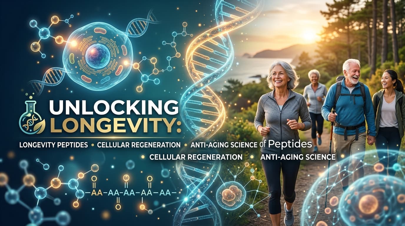Peptides for Longevity: A Beginner’s Guide