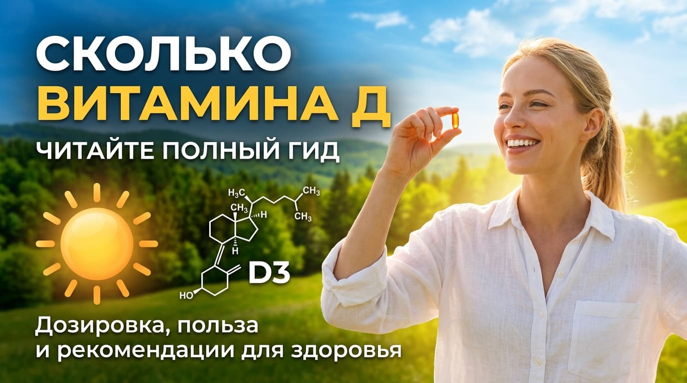 Норма витамина Д: суточная доза для взрослых и детей