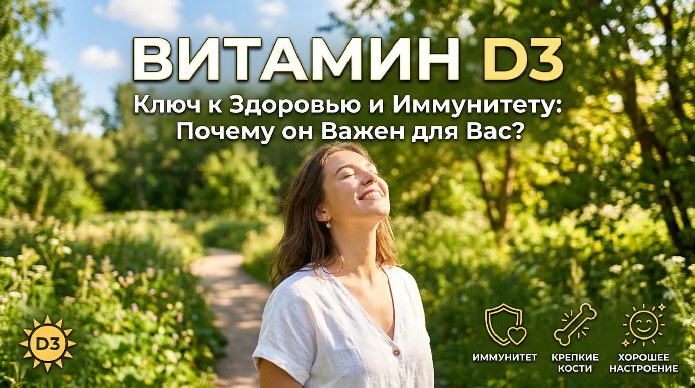Витамин Д3: для чего нужен и как принимать