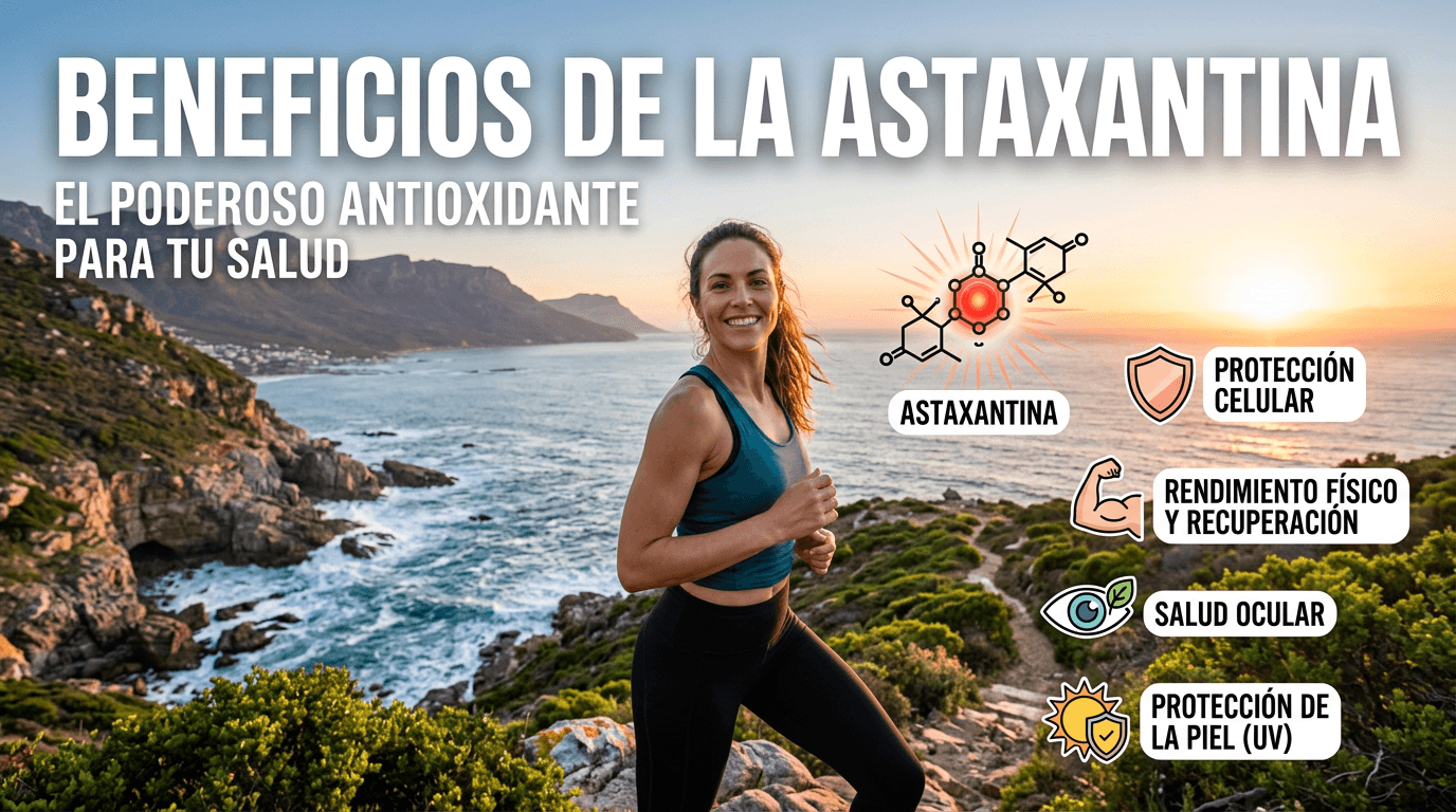 Astaxantina: El protector solar interno