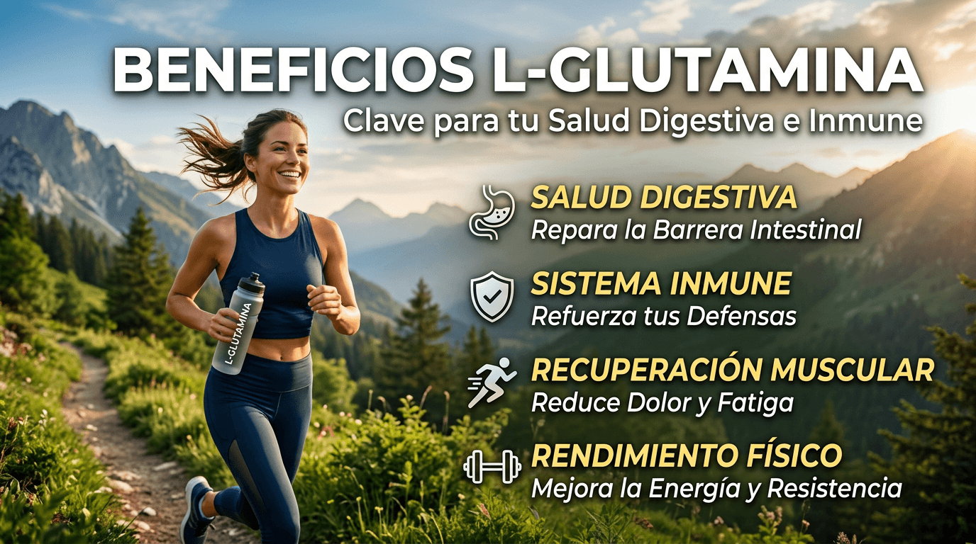 L-Glutamina: Repara tu intestino permeable