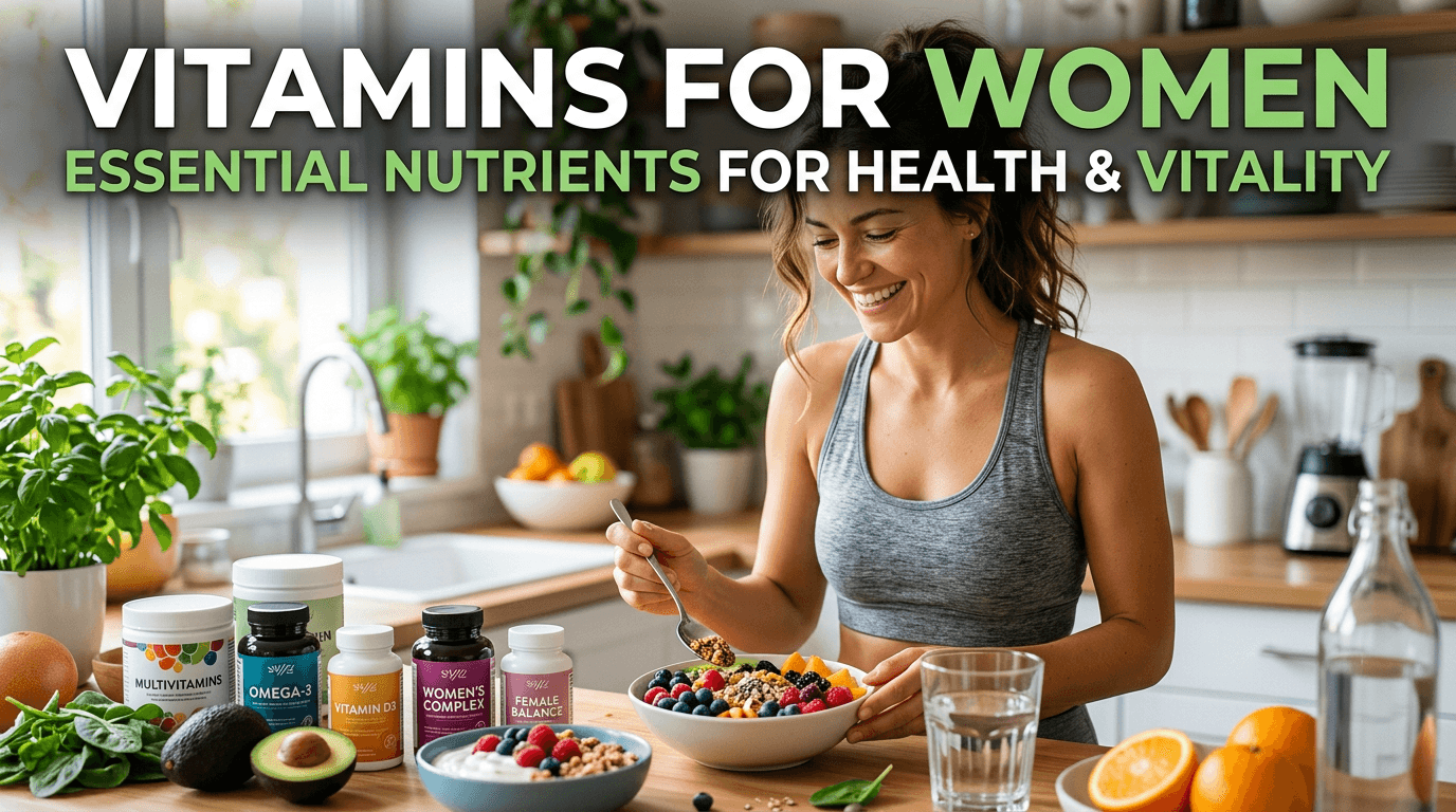 Essential Vitamins for Women in Their 30s