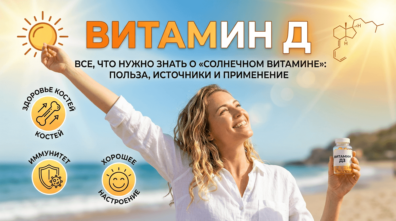 Витамин Д: полный гид — норма, польза и источники