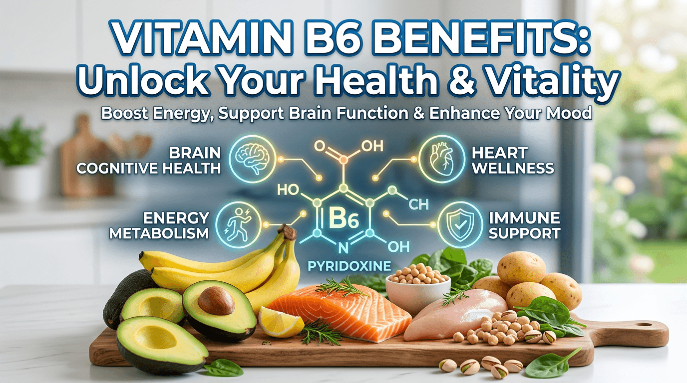Vitamin B6 for Mood and Hormonal Balance