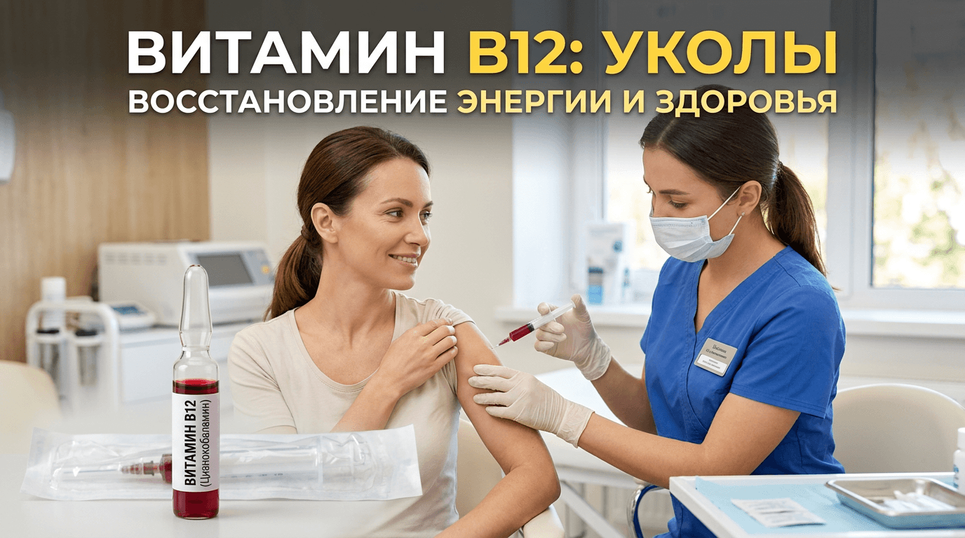 Витамин В12 в уколах и ампулах: инструкция