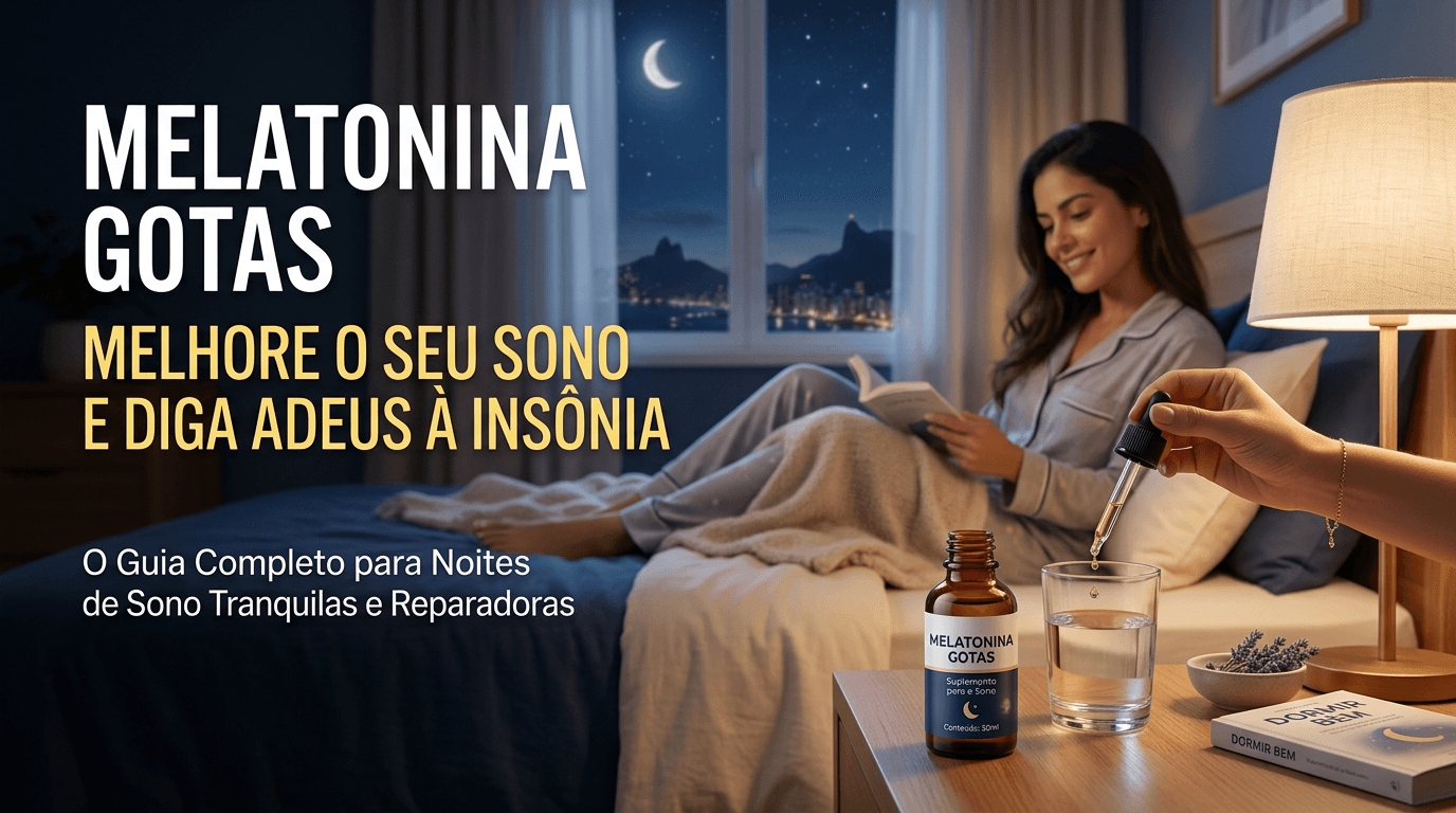 Melatonina e Higiene do Sono: Durma profundamente