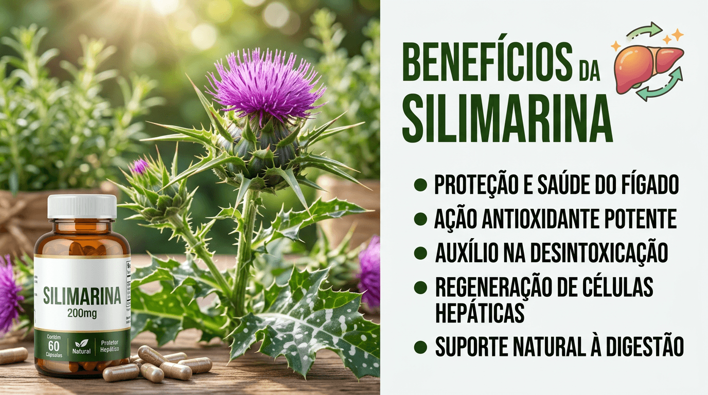 Silimarina: Proteja e regenere seu fígado