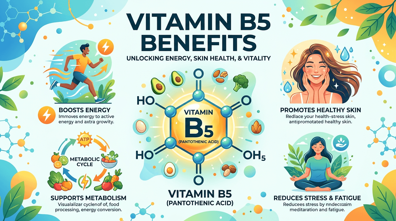 Pantothenic Acid: The Stress-Busting Vitamin