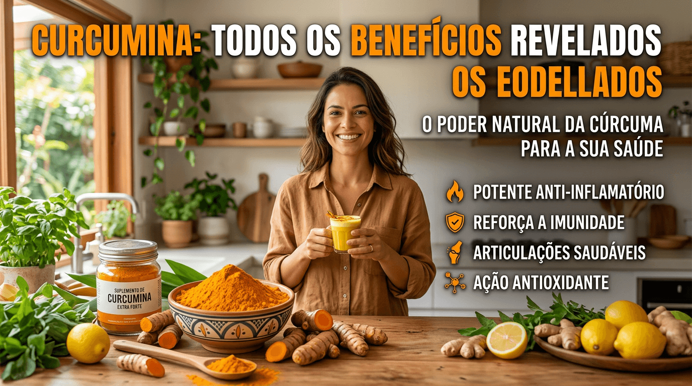 Cúrcuma com Piperina: O anti-inflamatório natural