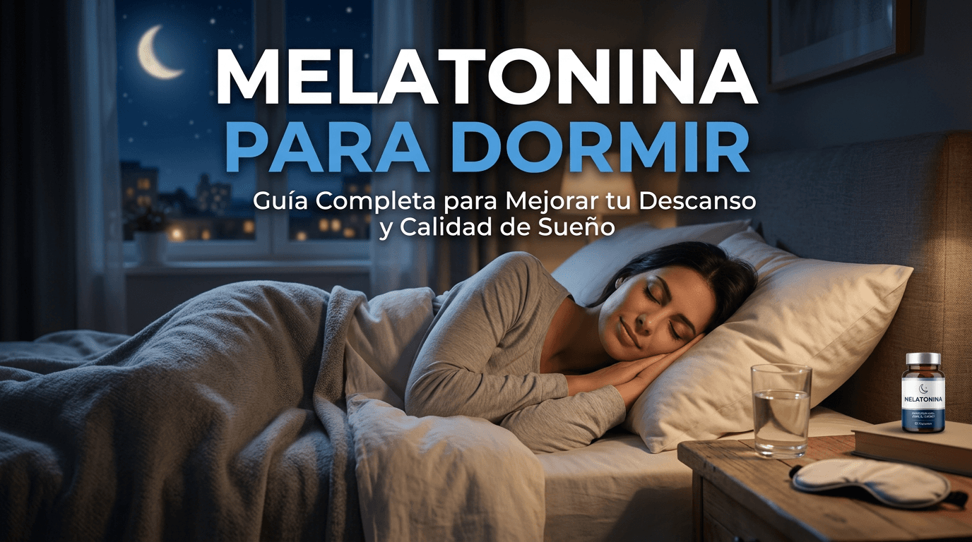 Melatonina: Cómo regular tu ciclo de sueño naturalmente