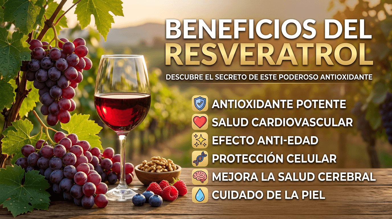 Resveratrol y Pterostilbeno: Activadores de Sirtuinas