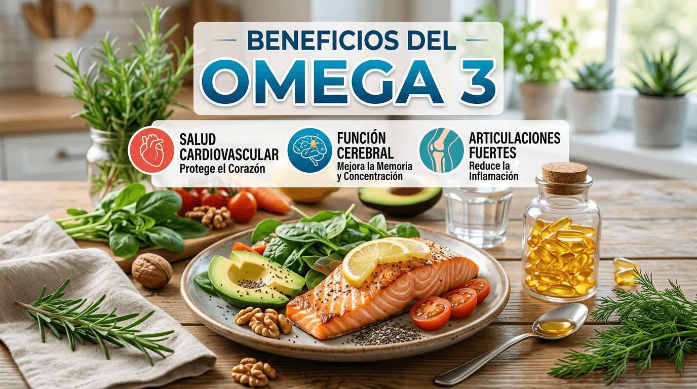 Omega 3: DHA y EPA para la salud cardiovascular