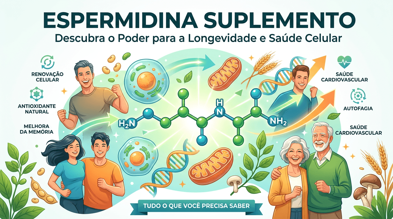 Espermidina: O que é e por que todos estão falando dela