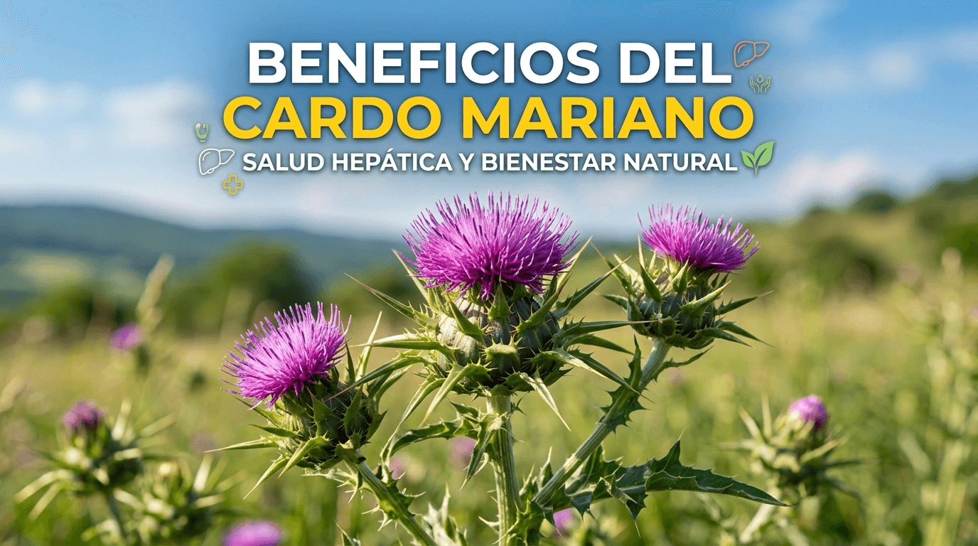 Cardo Mariano: El protector natural de tu hígado
