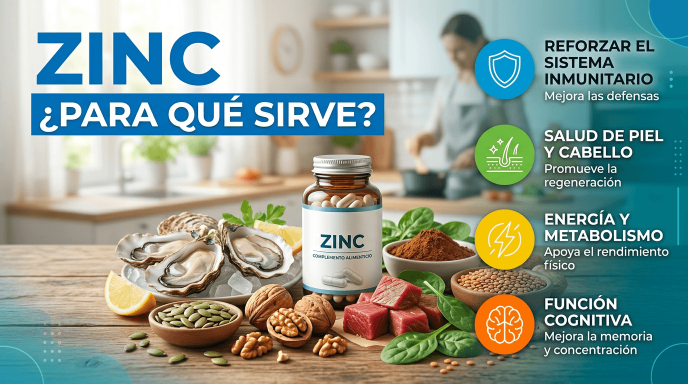 Zinc y Vitamina C: El combo para tus defensas
