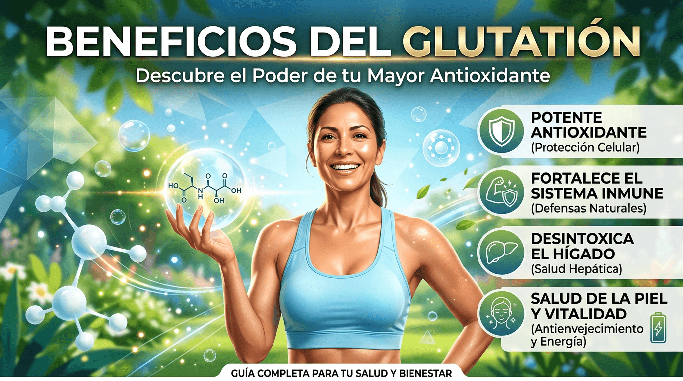Glutatión: El antioxidante maestro de tu cuerpo