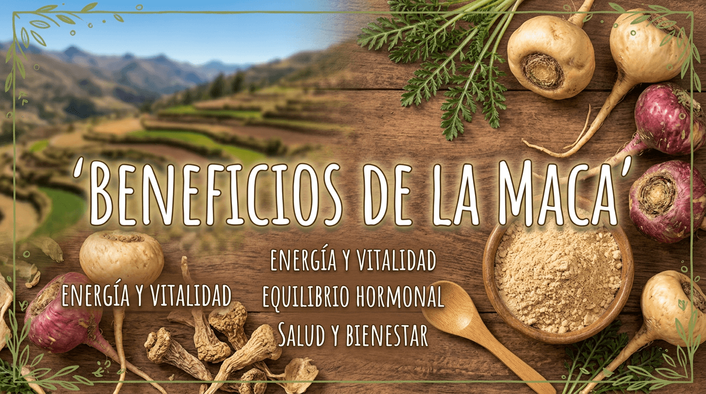 Maca Andina: Energía и equilibrio hormonal natural