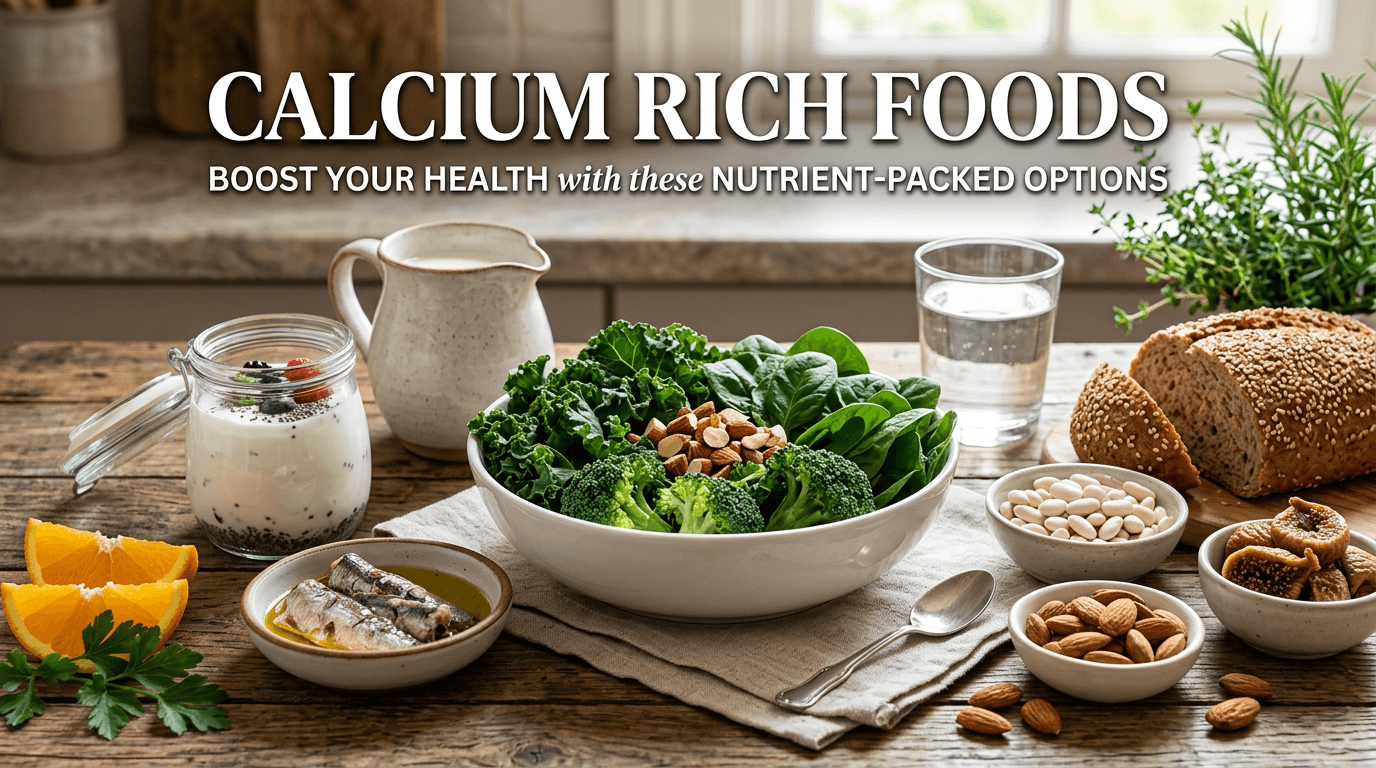 Calcium Without Supplements: Best Food Sources
