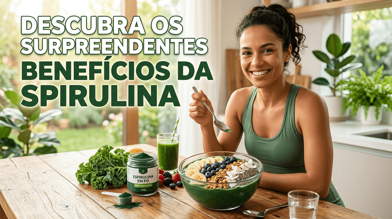 Spirulina e Chlorella: O poder das microalgas