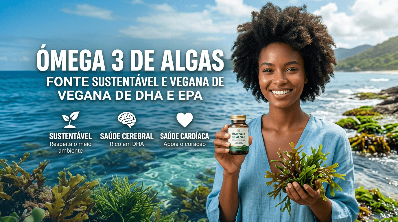 Ômega 3 Vegano: Algas vs Óleo de Peixe