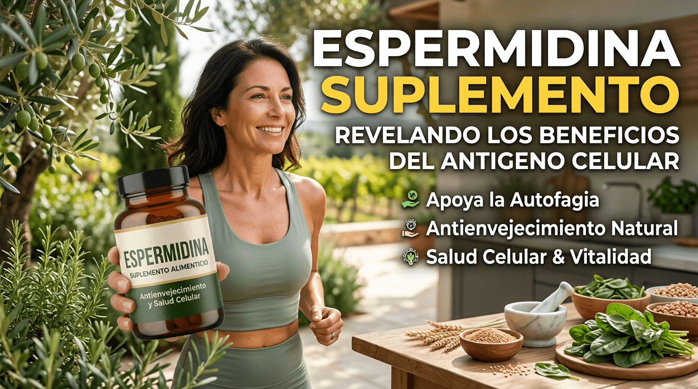 Espermidina: Renovación celular para vivir más