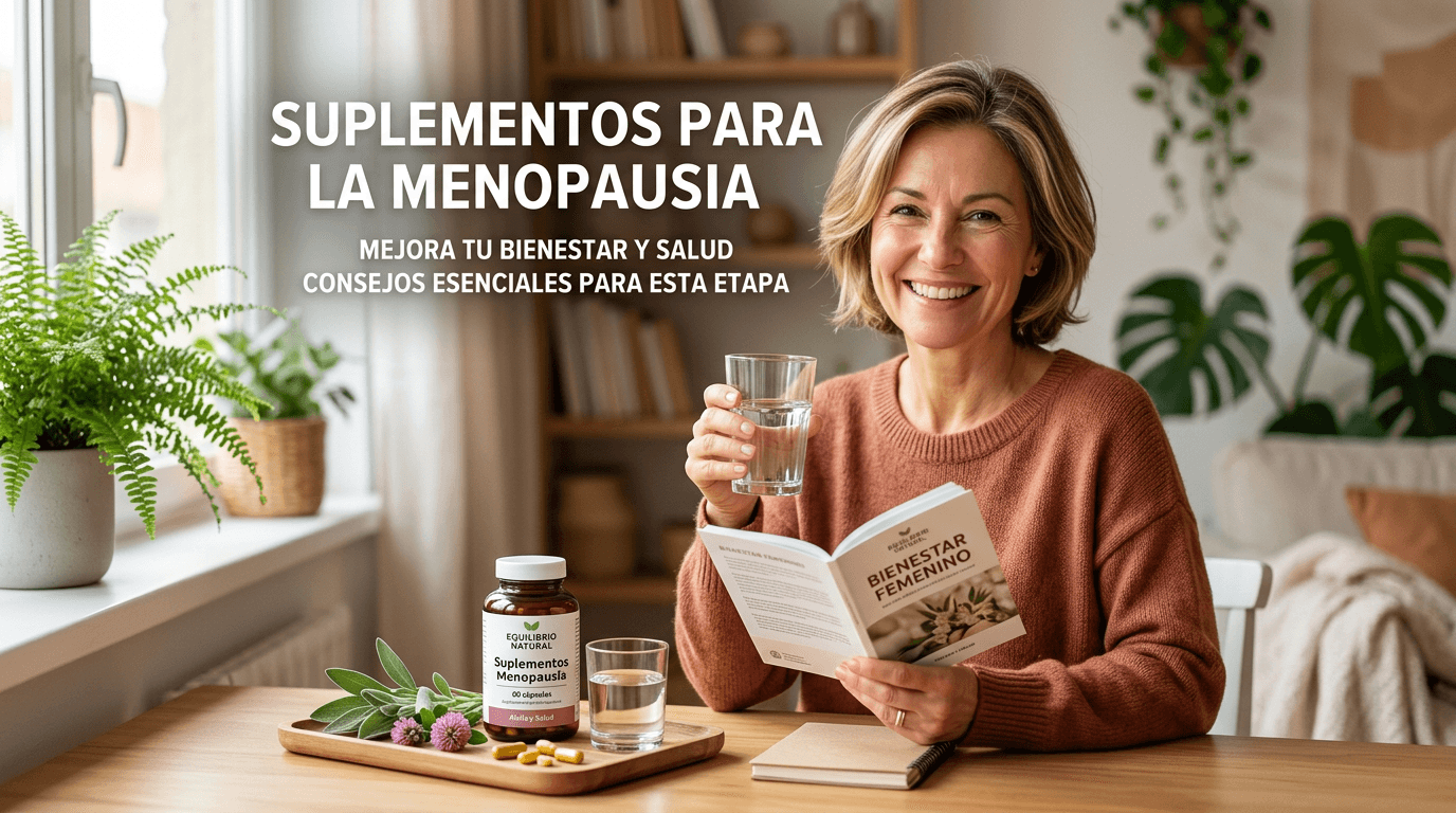 Vitaminas para la Menopausia: Alivio de síntomas