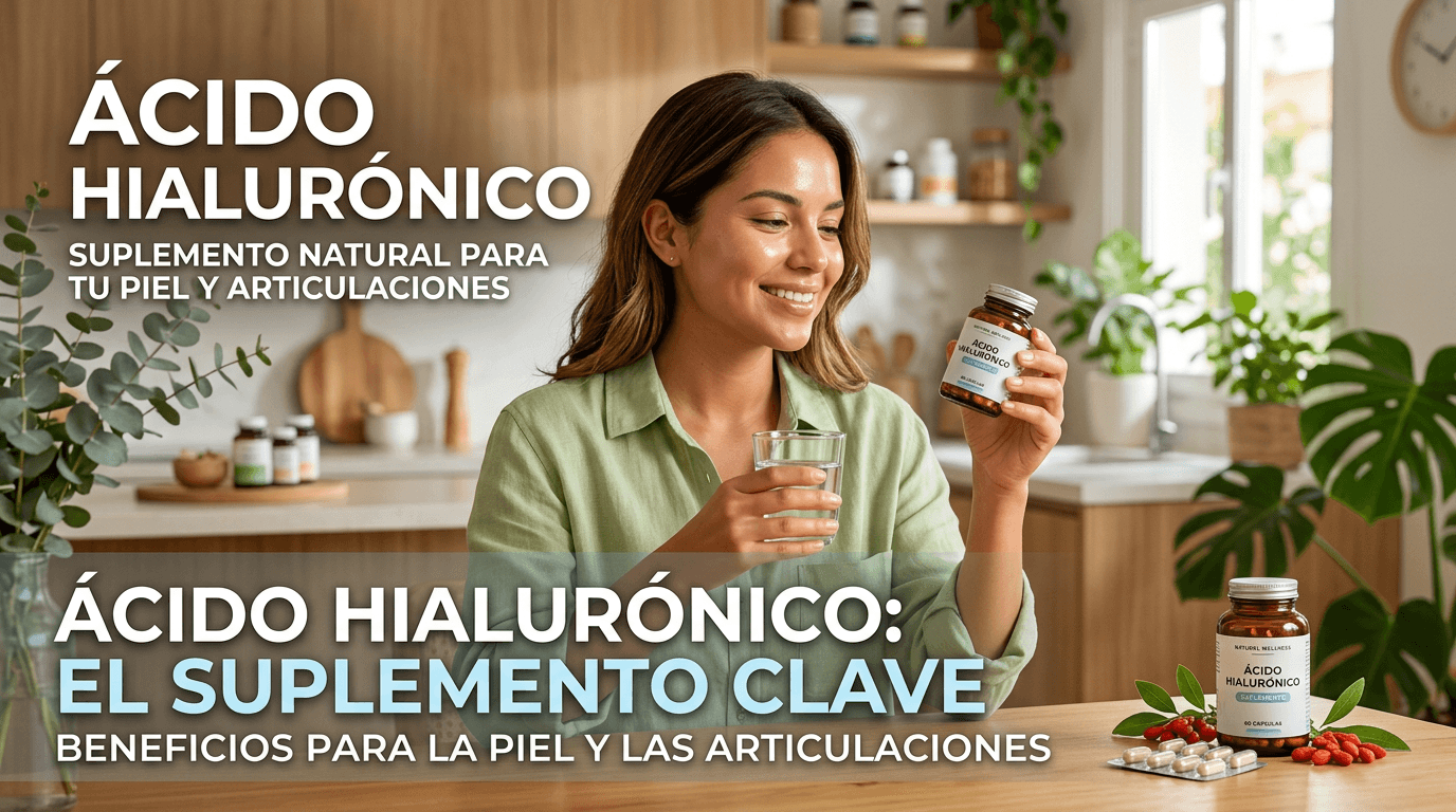 Ácido Hialurónico en cápsulas: ¿Mejor que cremas?