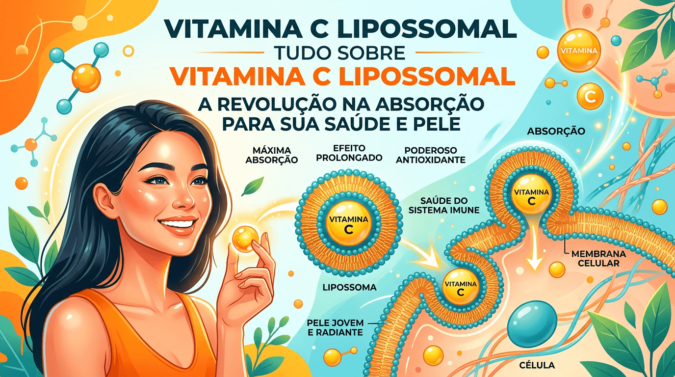 Vitamina C Lipossomal: Absorção superior garantida