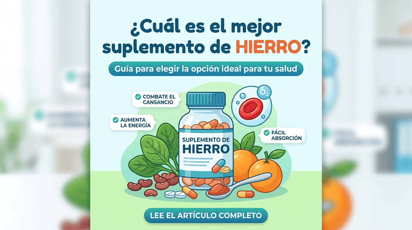 Hierro Bisglicinato: Cómo subir la ferritina sin dolor