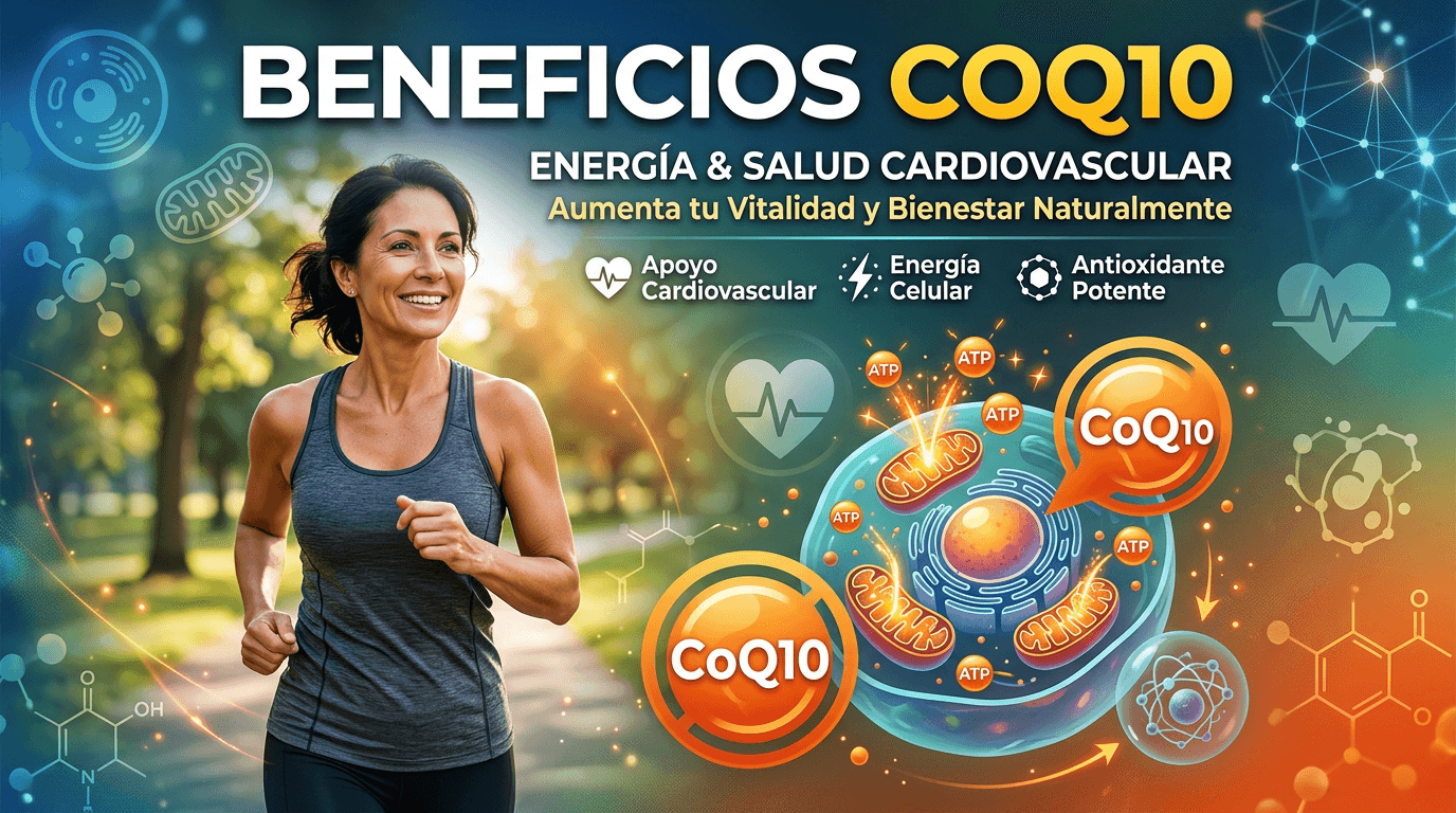 Coenzima Q10 (CoQ10): Energía para tu corazón