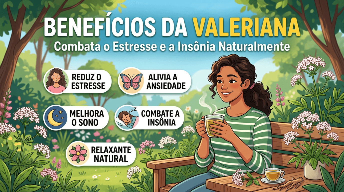 Raiz de Valeriana: O "Rivotril natural" da ervas