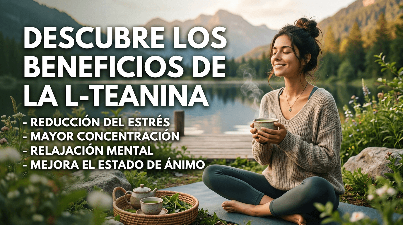L-Teanina: Calma y enfoque sin somnolencia