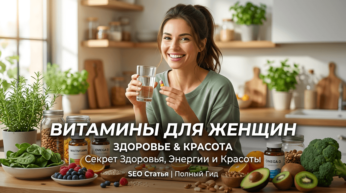 Витамины для женщин: какие нужны и лучшие комплексы