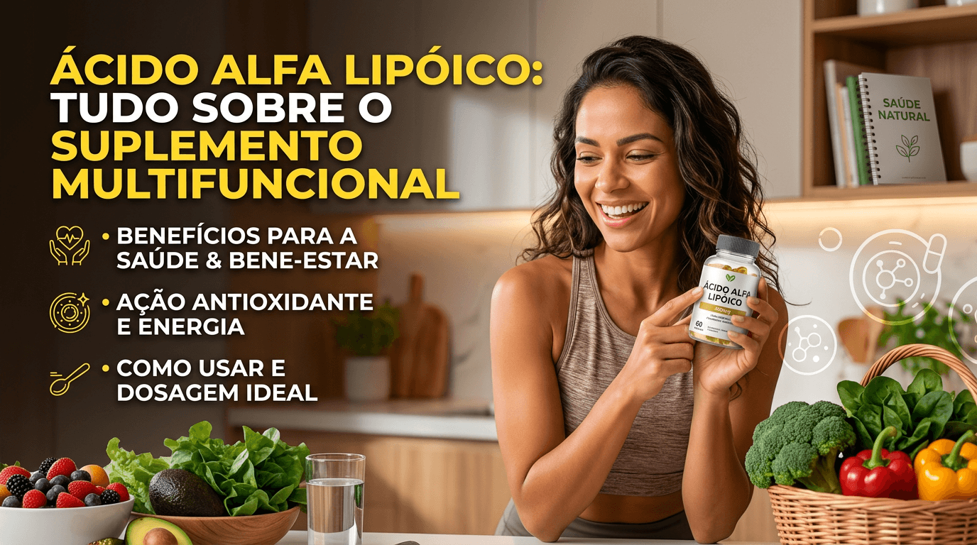 Ácido Alfa Lipóico: O protetor dos nervos
