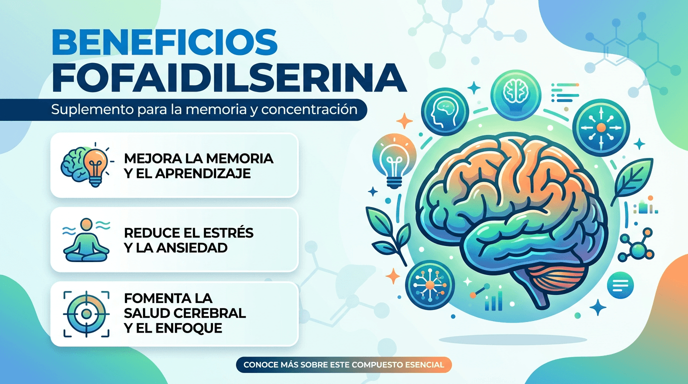 Fosfatidilserina: El suplemento para la memoria