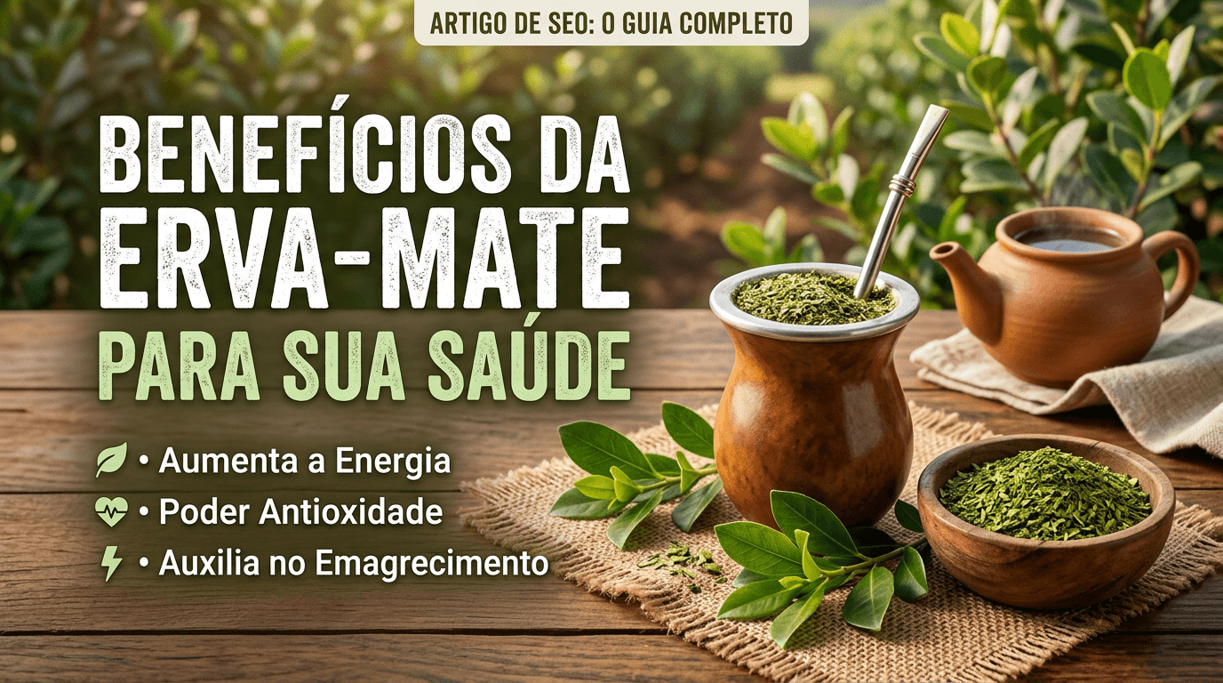 Erva Mate: Além do chimarrão, benefícios à saúde