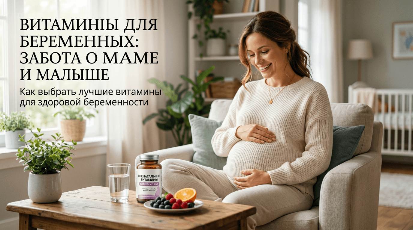 Витамины для беременных: что нужно принимать