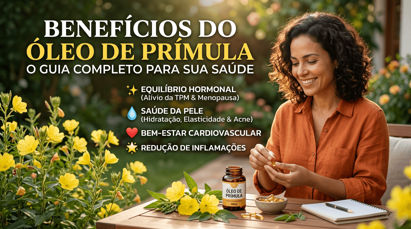 Óleo de Prímula e Borragem: Equilíbrio da TPM