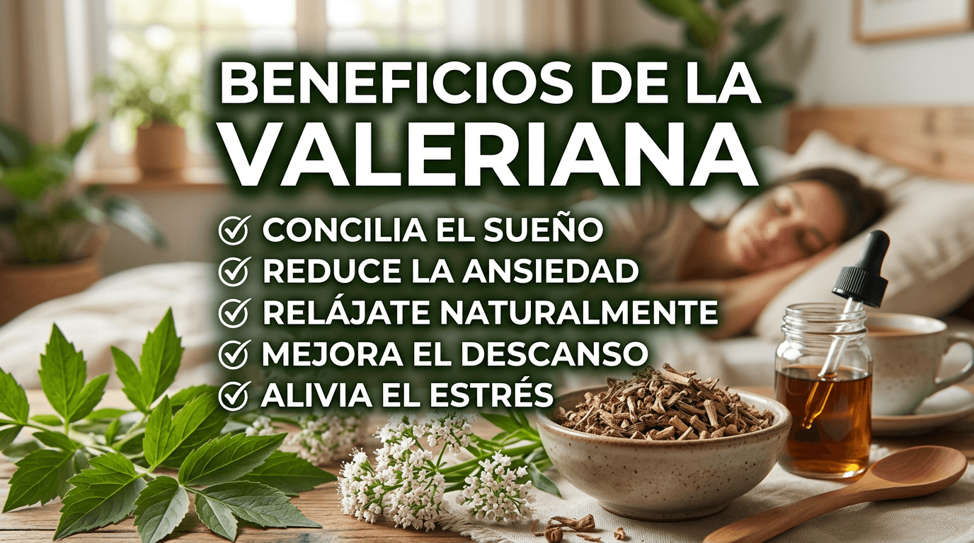 Raíz de Valeriana: El sedante natural más potente