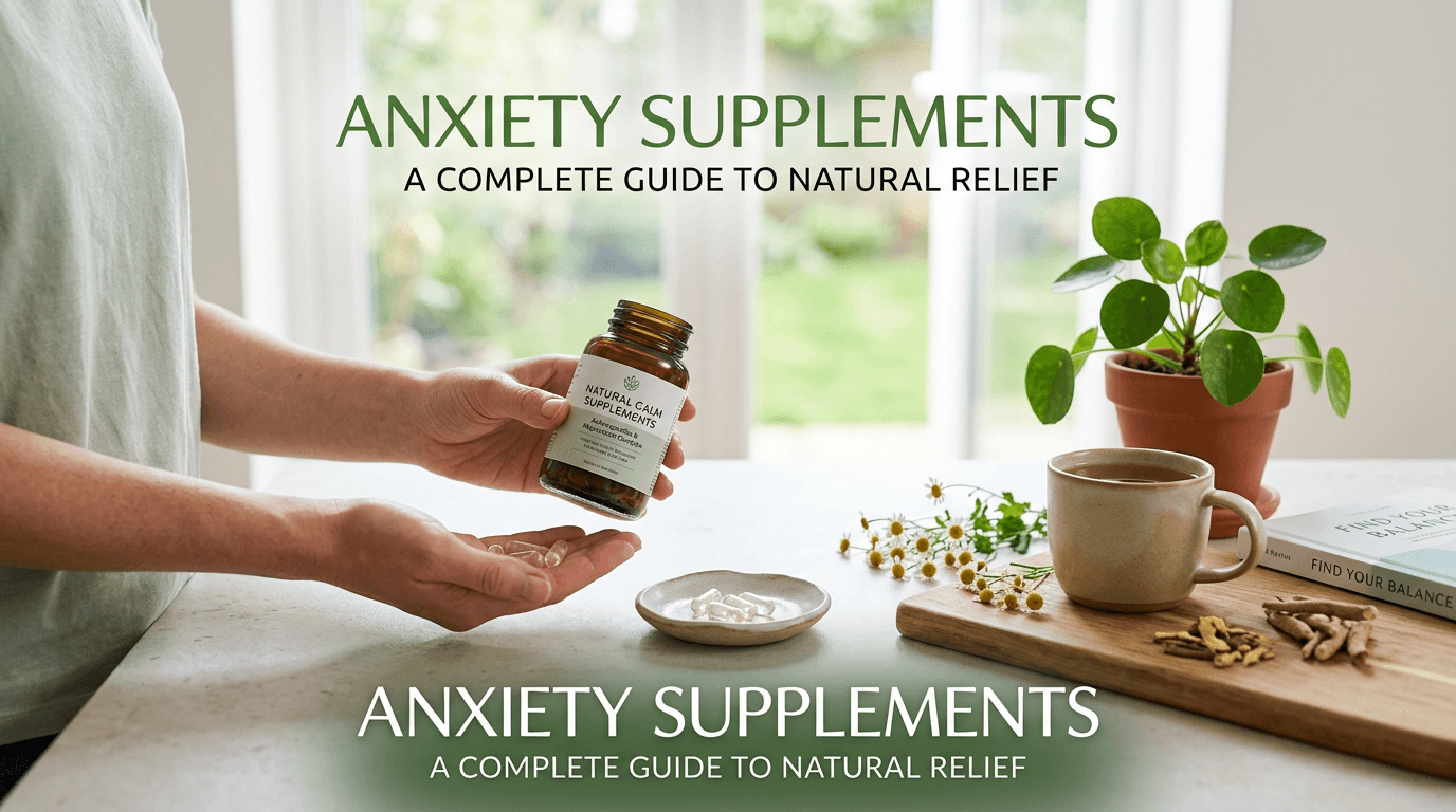 Best Natural Supplements for Anxiety Relief