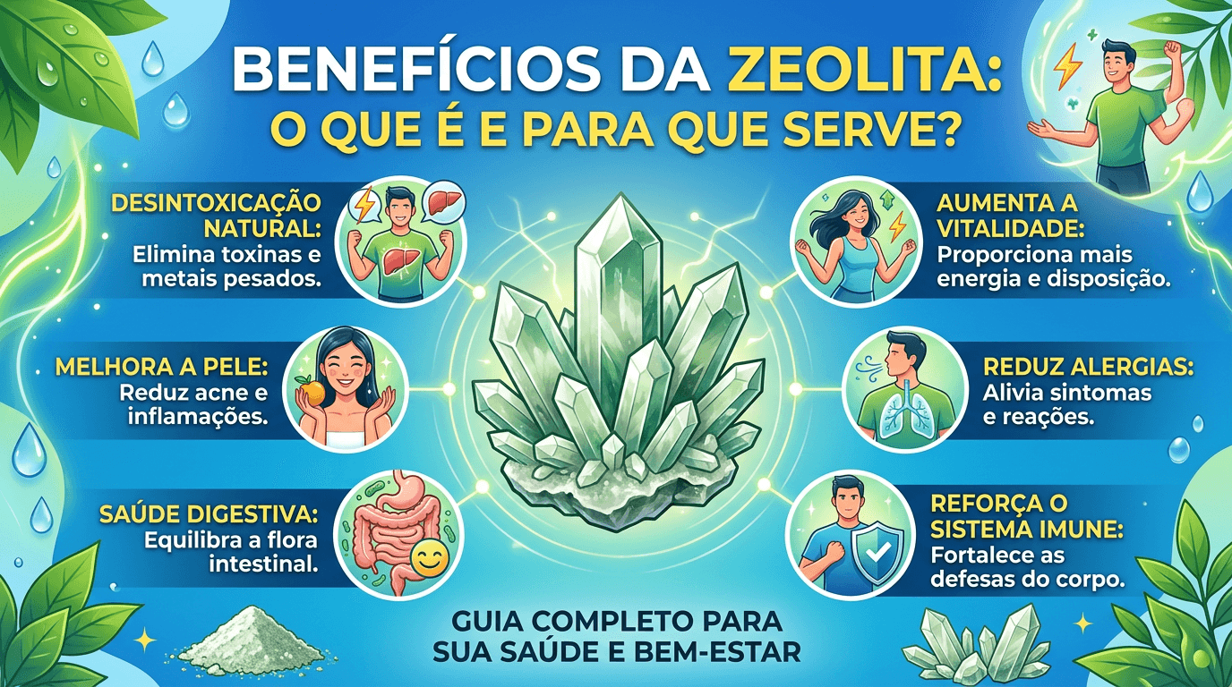 Zeolita Clinoptilolita: O imã para toxinas