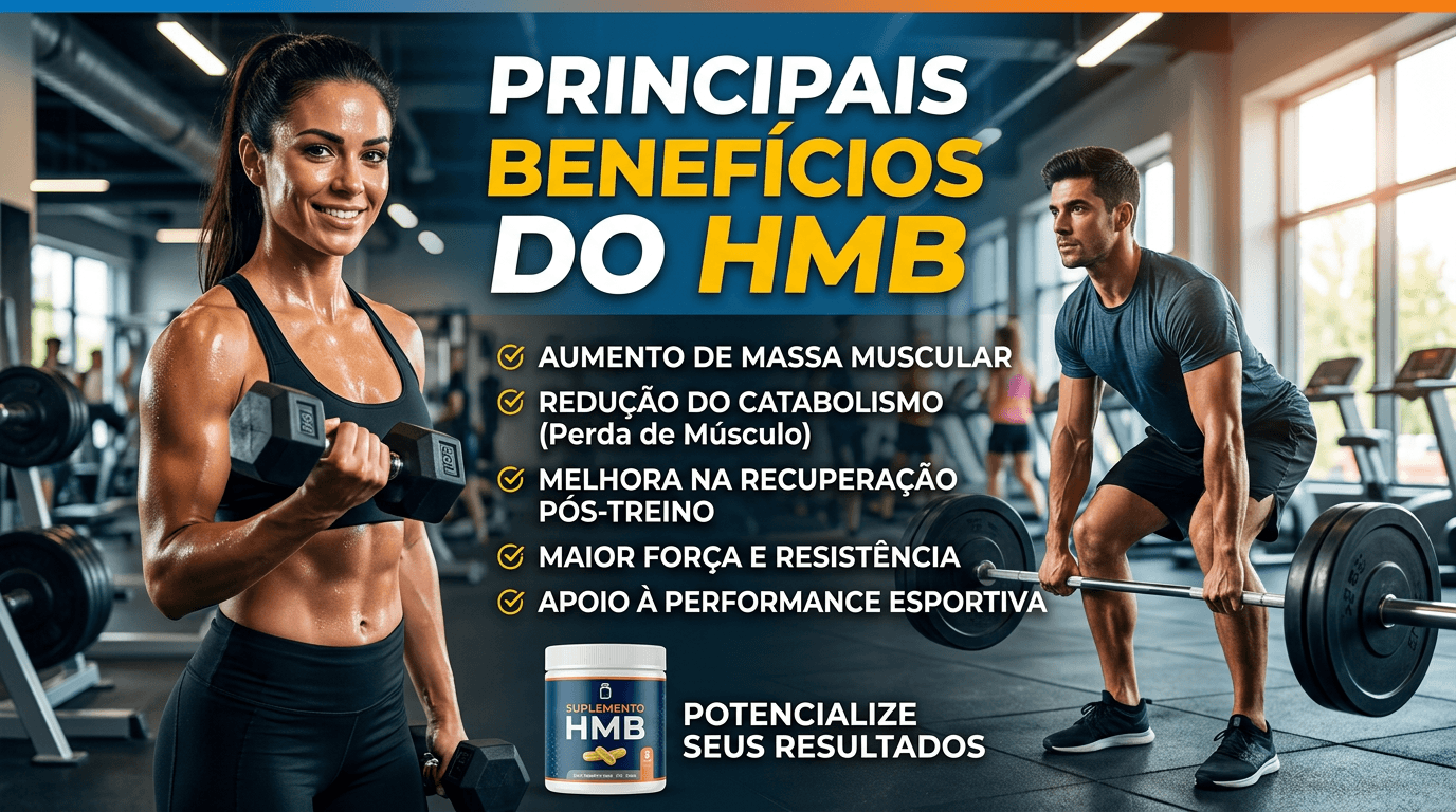 HMB: O suplemento para não perder massa magra