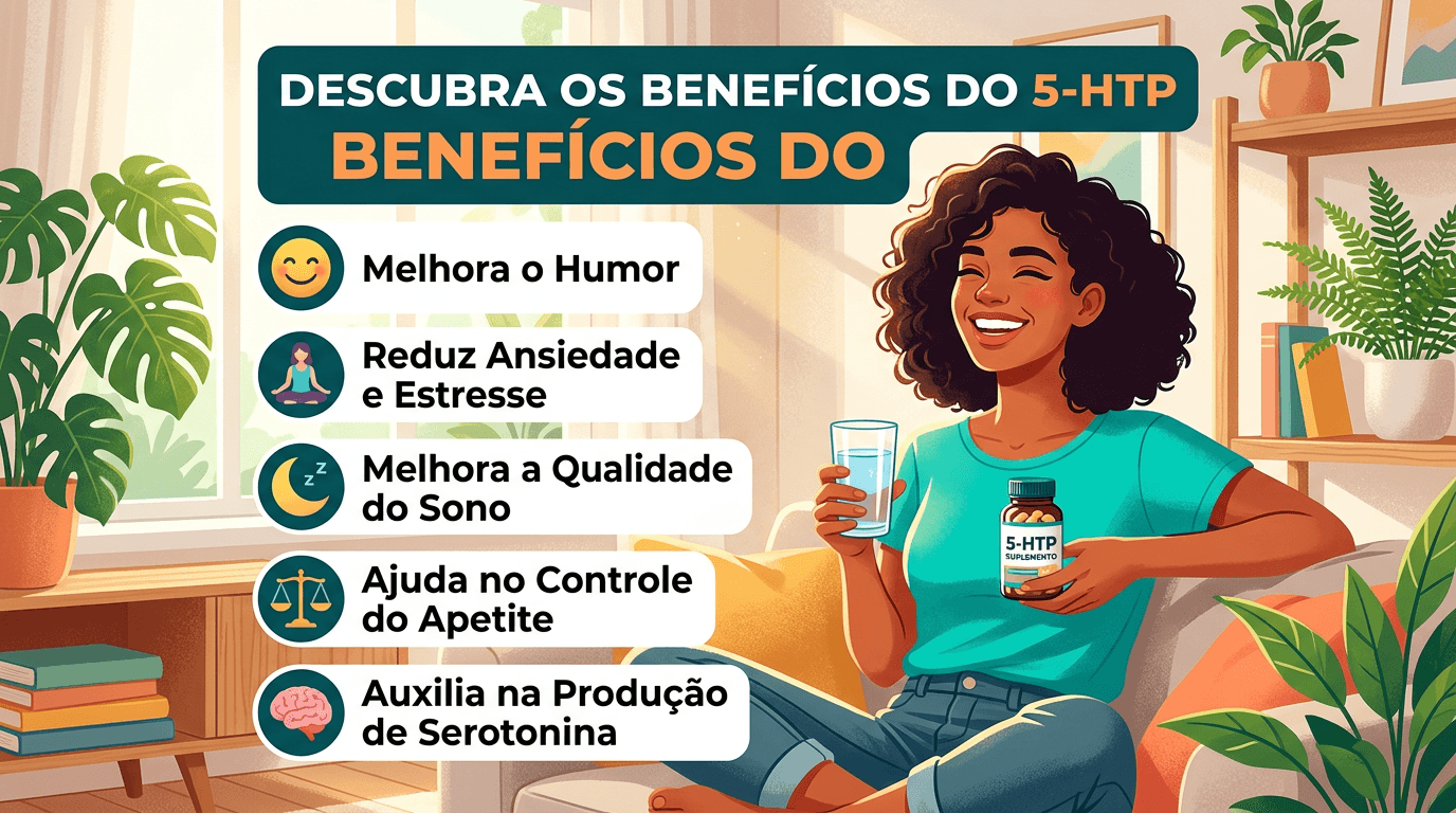 5-HTP: Produza Serotonina naturalmente