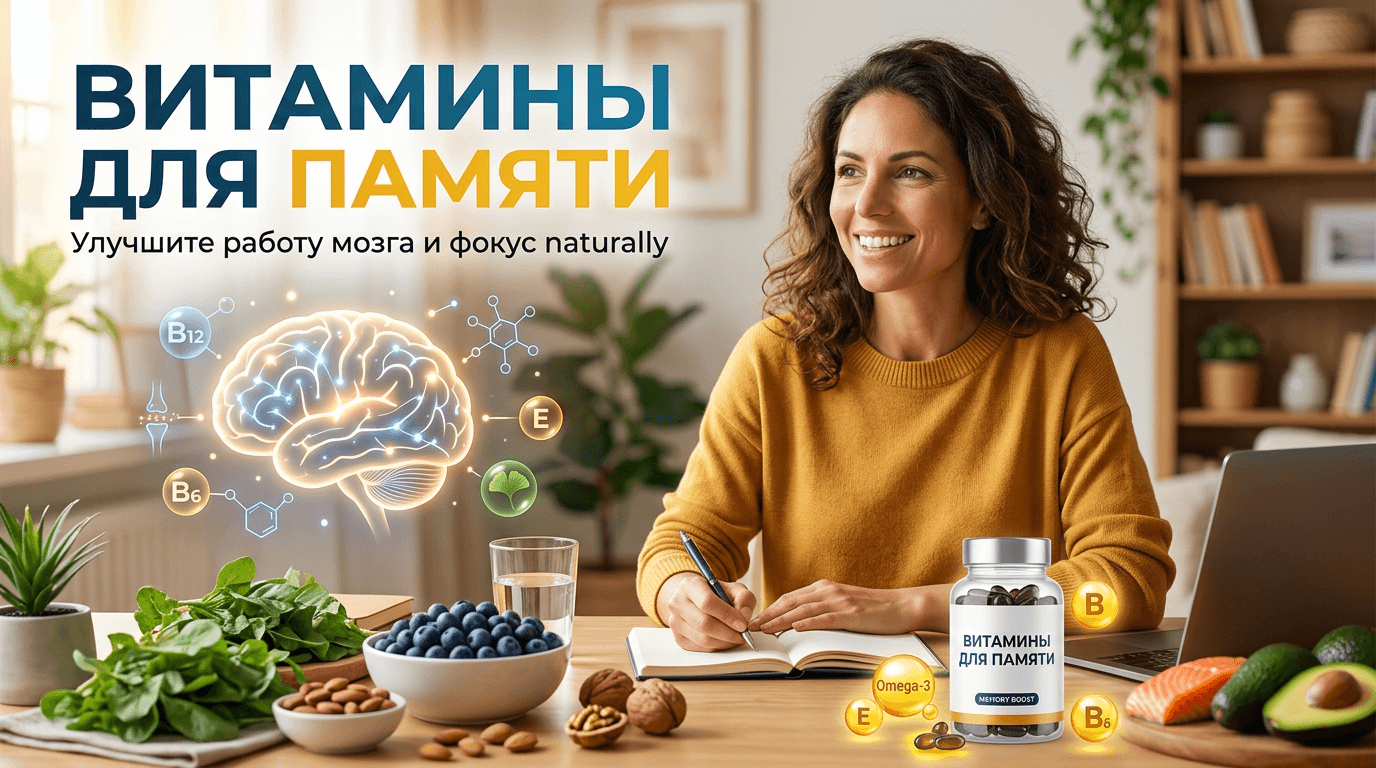Витамины для мозга и нервной системы