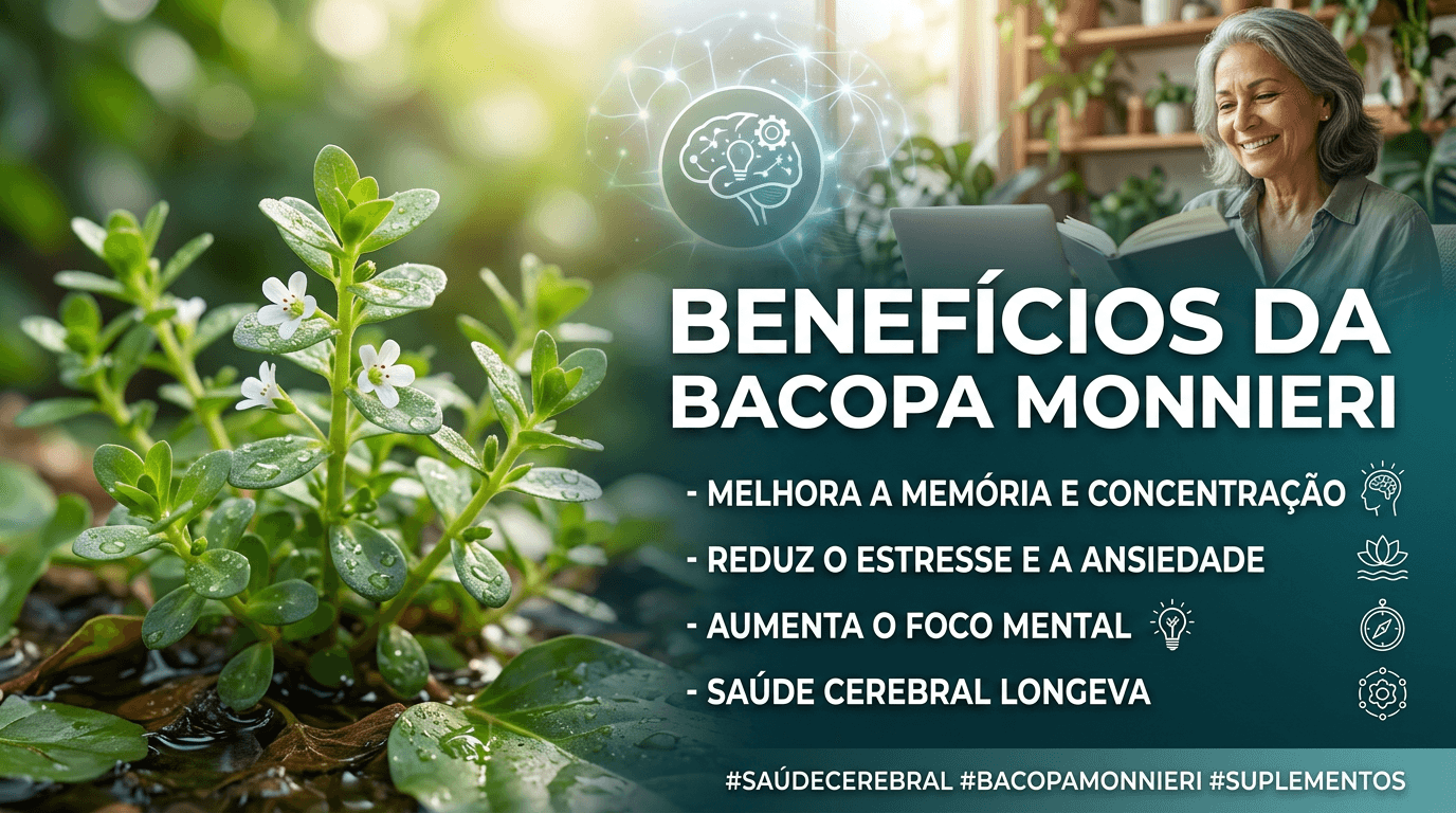 Bacopa Monnieri: O tônico indiano para a mente